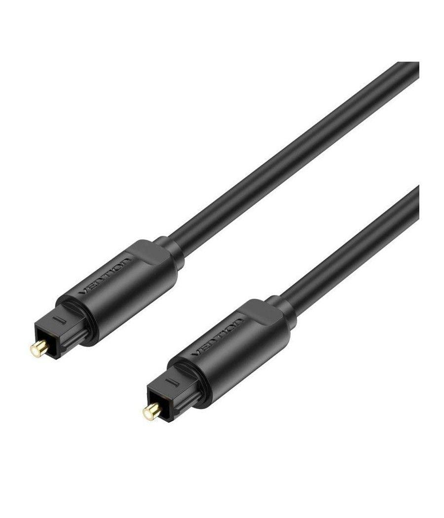 Cable de audio de fibra óptica vention baebf/ 1m/ negro