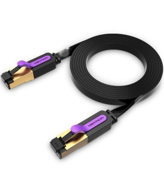 Cable de red rj45 stp vention icabd cat.7/ 50cm/ negro