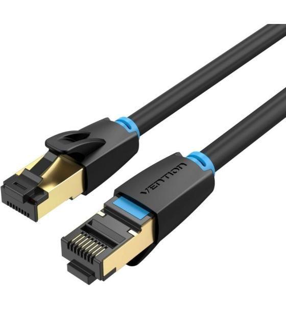 Cable de red rj45 sftp vention ikabg cat.8/ 1.5m/ negro