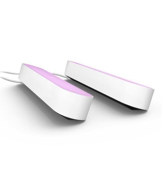 Lámpara inteligente philips hue white and colour ambiance play light bar/ pack 2/ blanca/ precisa philips hue bridge