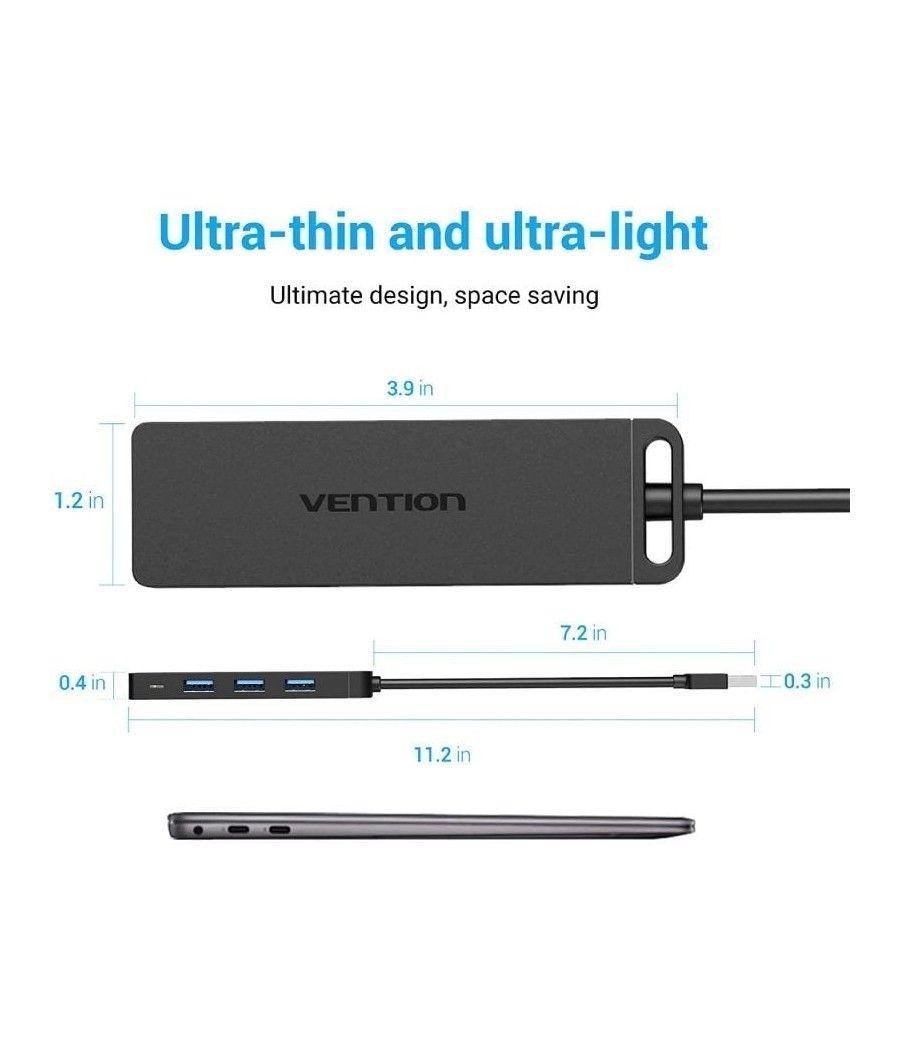 Hub usb 3.0 vention chlbb/ 4xusb