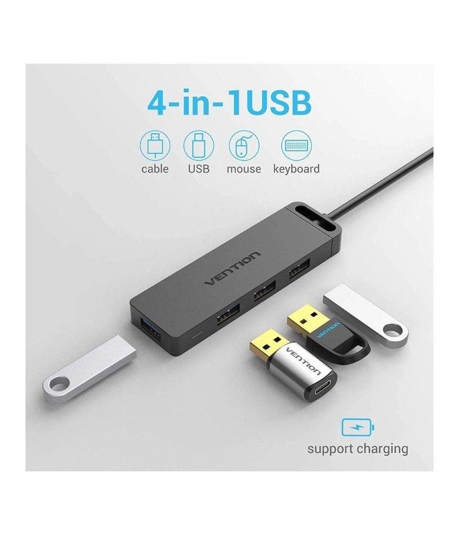 Hub usb 3.0 vention chlbb/ 4xusb
