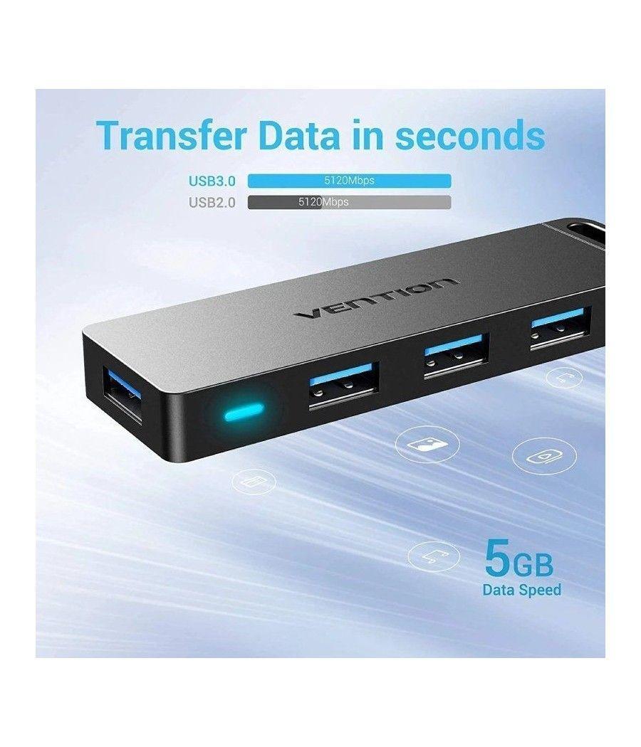 Hub usb 3.0 vention chlbb/ 4xusb