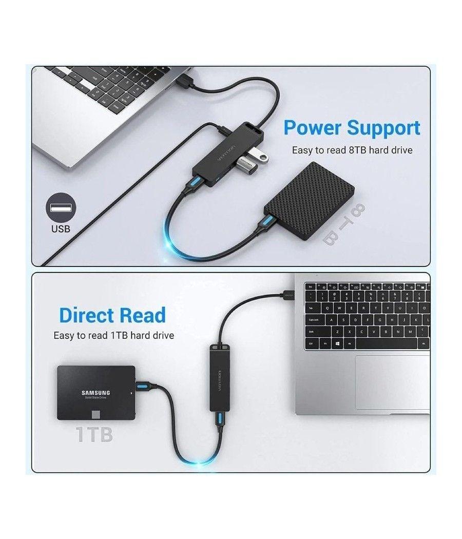 Hub usb 3.0 vention chlbb/ 4xusb