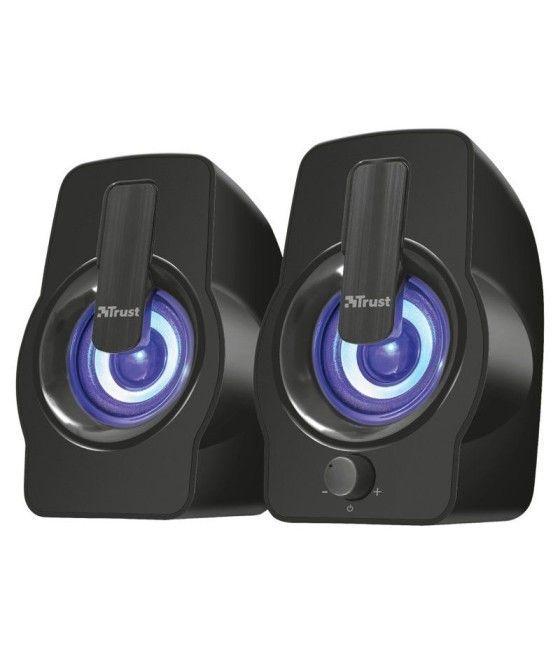 Altavoces Trust Gemi RGB/ 12W/ 2.0 - Imagen 1