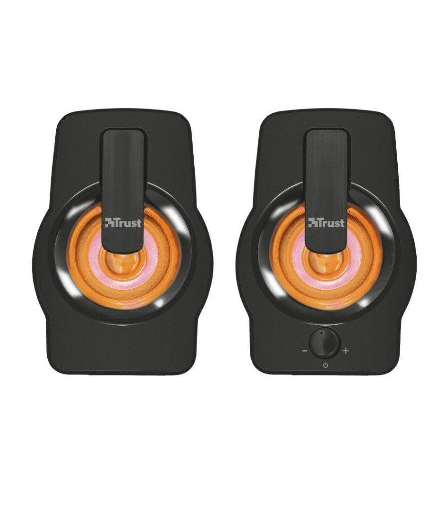 Altavoces Trust Gemi RGB/ 12W/ 2.0 - Imagen 3
