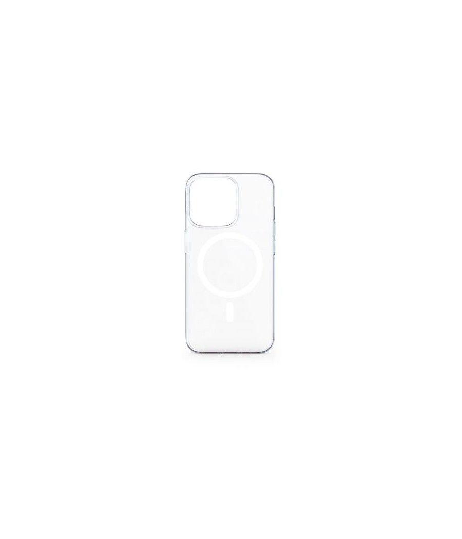 Funda iphone 14 silicona magsafe - transparente