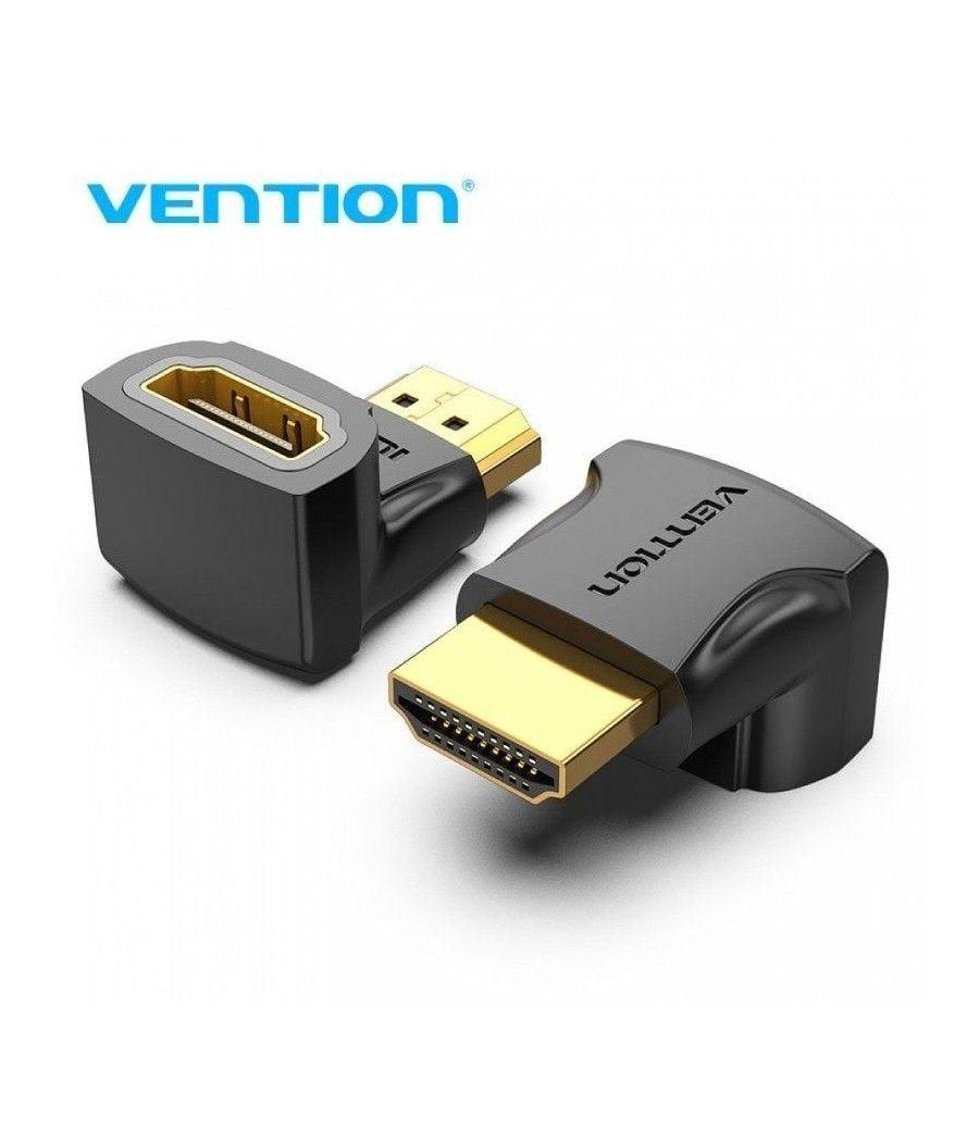 Adaptador hdmi 4k 90º vention aiob0/ hdmi macho a hdmi hembra