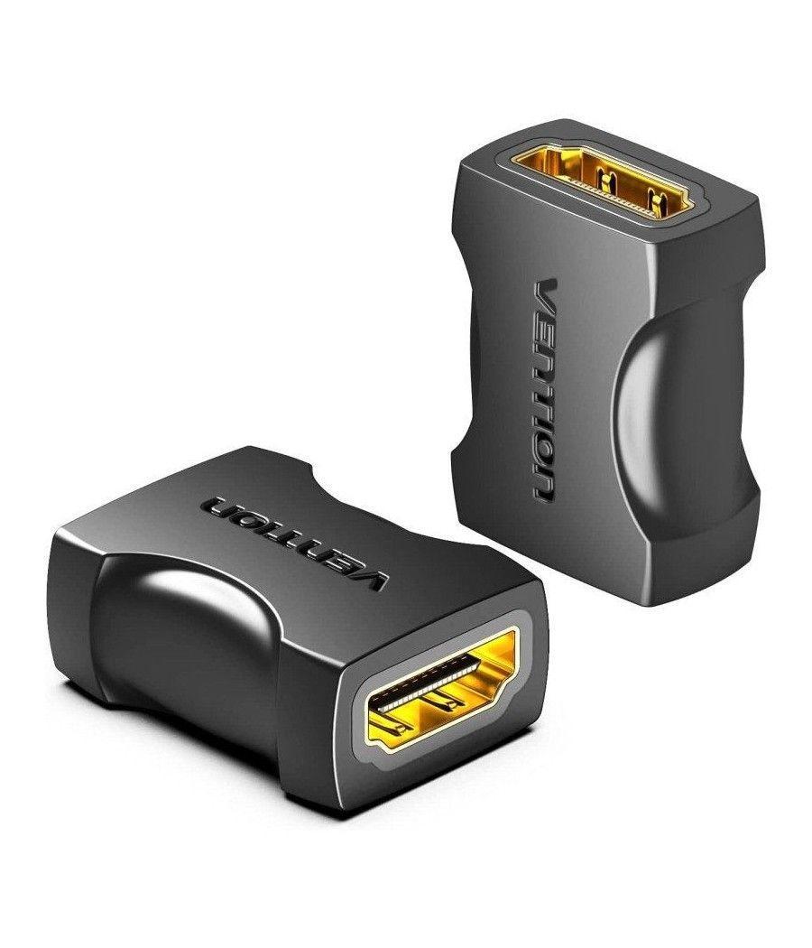 Adaptador hdmi 2.0 4k vention airb0/ hdmi hembra a hdmi hembra