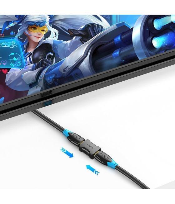 Adaptador hdmi 2.0 4k vention airb0/ hdmi hembra a hdmi hembra