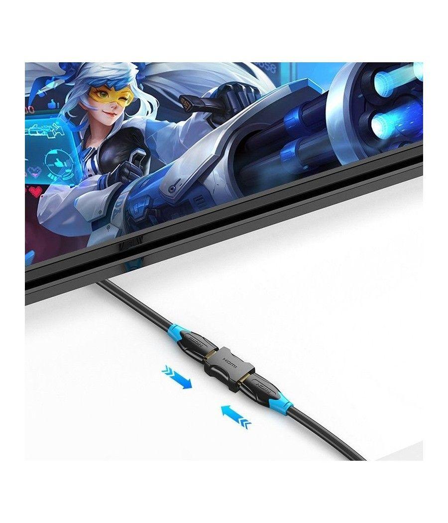 Adaptador hdmi 2.0 4k vention airb0/ hdmi hembra a hdmi hembra