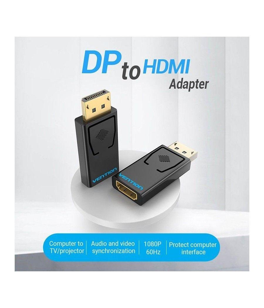 Adaptador vention hbkb0/ displayport macho - hdmi hembra