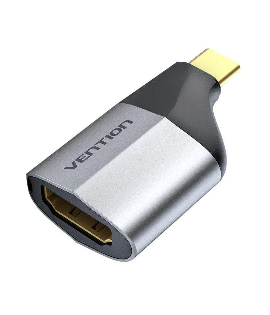 Adaptador usb tipo-c vention tcah0/ usb tipo-c macho a hdmi hembra