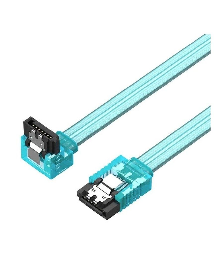 Cable sata vention kddsd/ sata hembra - sata hembra/ 50cm/ azul