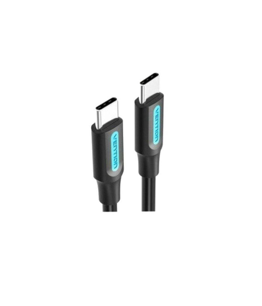 Cable usb 2.0 tipo-c vention cosbg/ usb tipo-c macho - usb tipo-c macho/ 1.5m/ negro