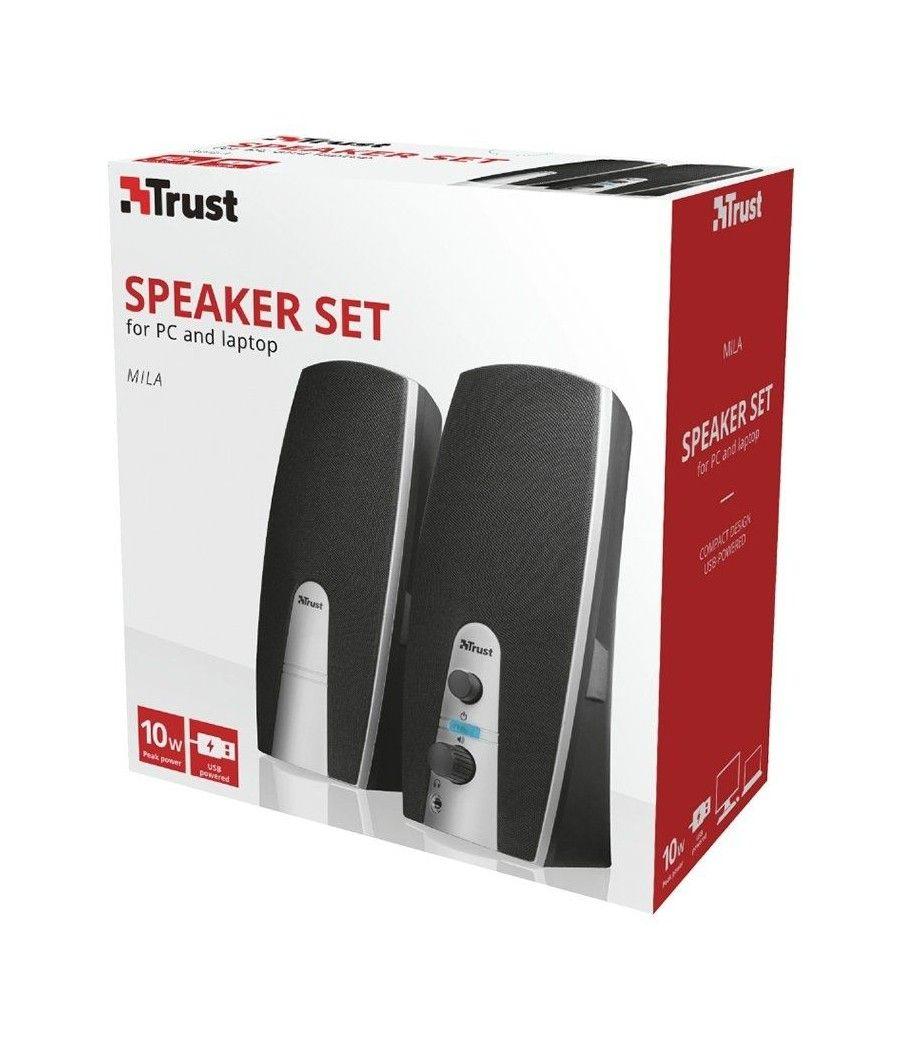 Altavoces Trust Mila/ 10W/ 2.0 - Imagen 3