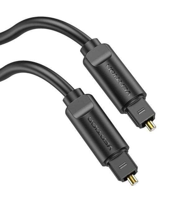 Cable de audio de fibra óptica vention baebh/ 2m/ negro