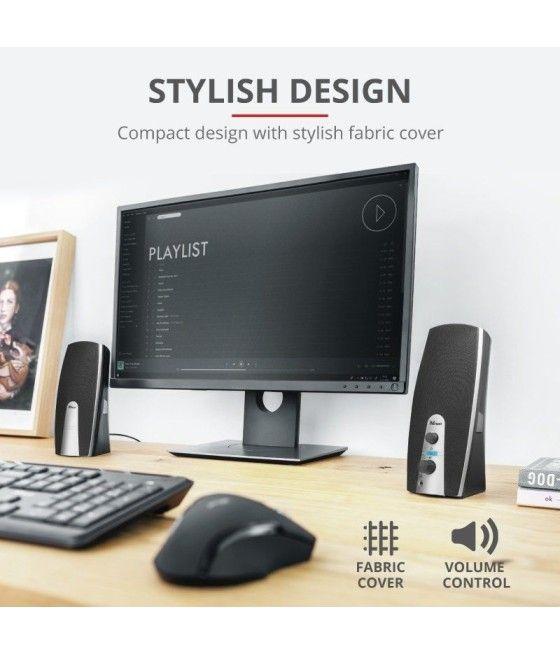 Altavoces Trust Mila/ 10W/ 2.0 - Imagen 5