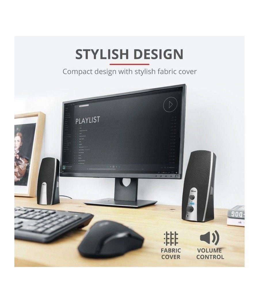 Altavoces Trust Mila/ 10W/ 2.0 - Imagen 5
