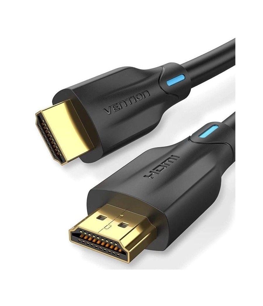 Cable hdmi 2.1 8k vention aanbi/ hdmi macho - hdmi macho/ 3m/ negro