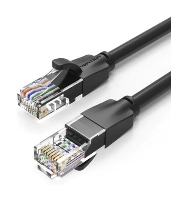 Cable de red rj45 utp vention ibebg cat.6/ 1.5m/ negro