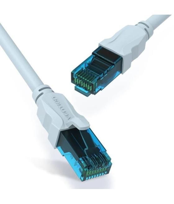Cable de red rj45 utp vention vap-a10-s150 cat.5e/ 1.5m/ azul y negro