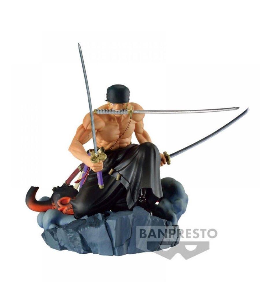 Figura banpresto one piece dioramatic roronoa zoro the brush