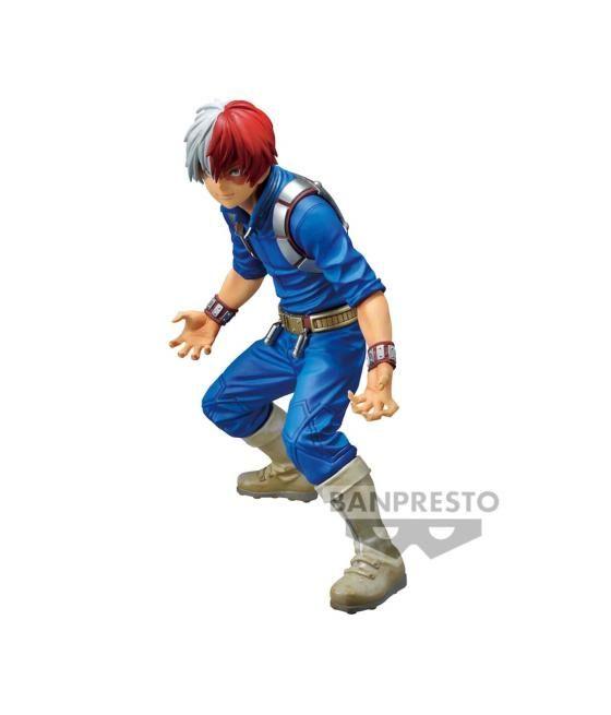 Figura banpresto chronicle super master star piece my hero academia the shoto todoroki