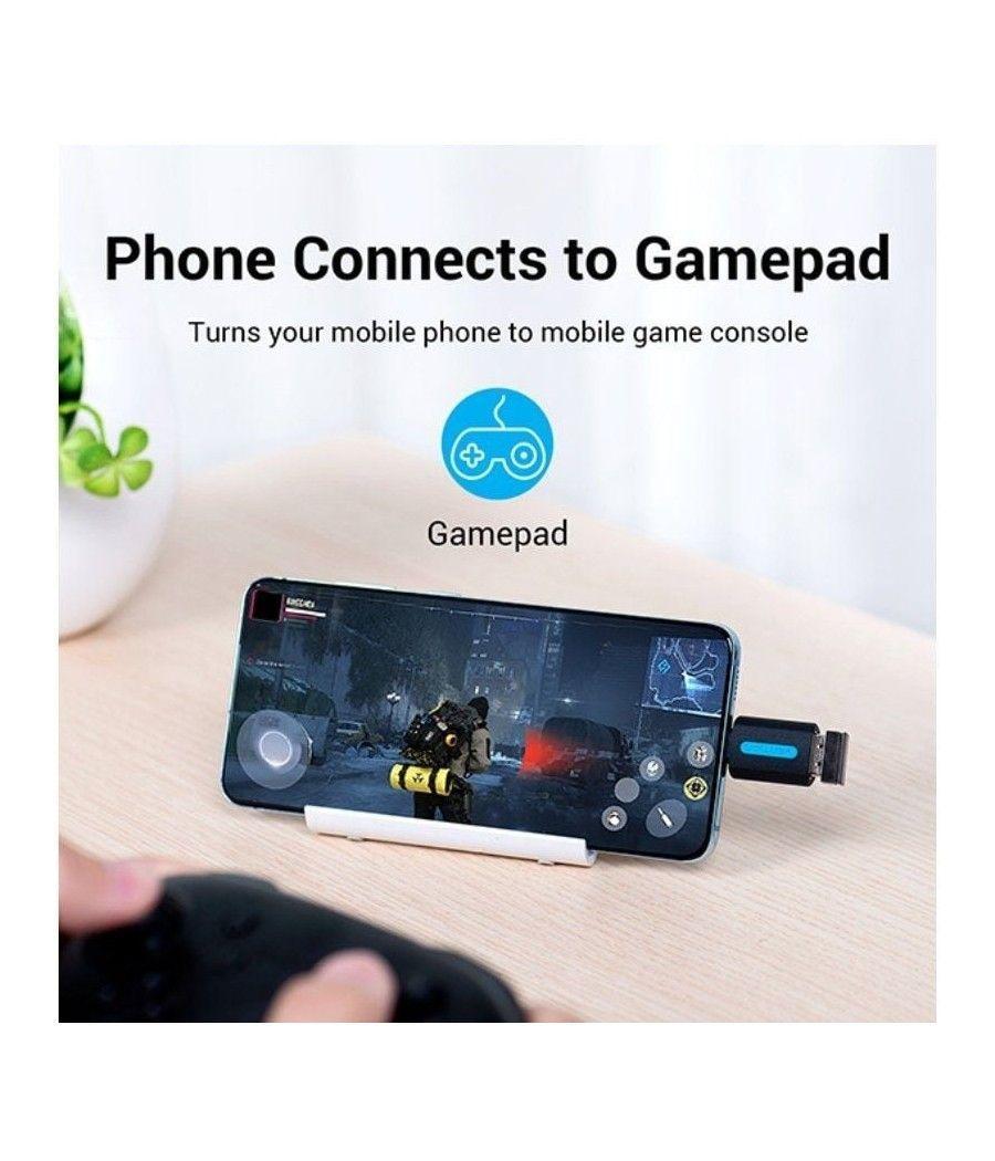 Adaptador usb 3.0 vention cdtb0/ usb tipo-c macho - usb hembra