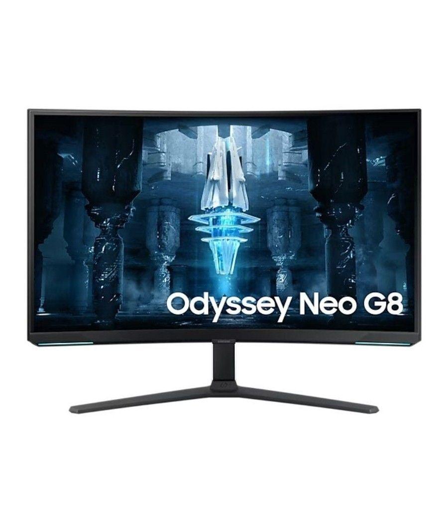 Monitor gaming curvo samsung odyssey neo g8 s32bg850np 32'/ 4k/ 1ms/ 240hz/ va/ negro y blanco