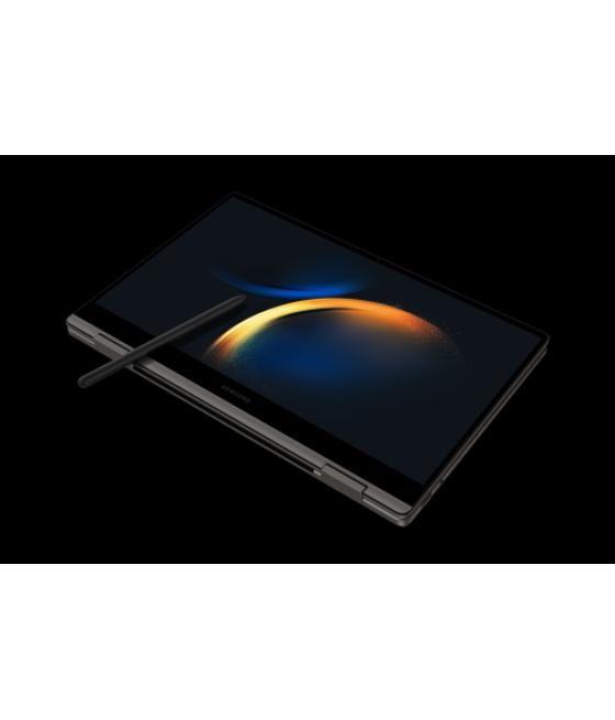 Samsung portatil galaxy book 3 360º np734qfg-ka1es, 13,3" fhd amoled tactil, i5 1340p 13gen, 16gb, 512gb ssd, vgashared, win11 p