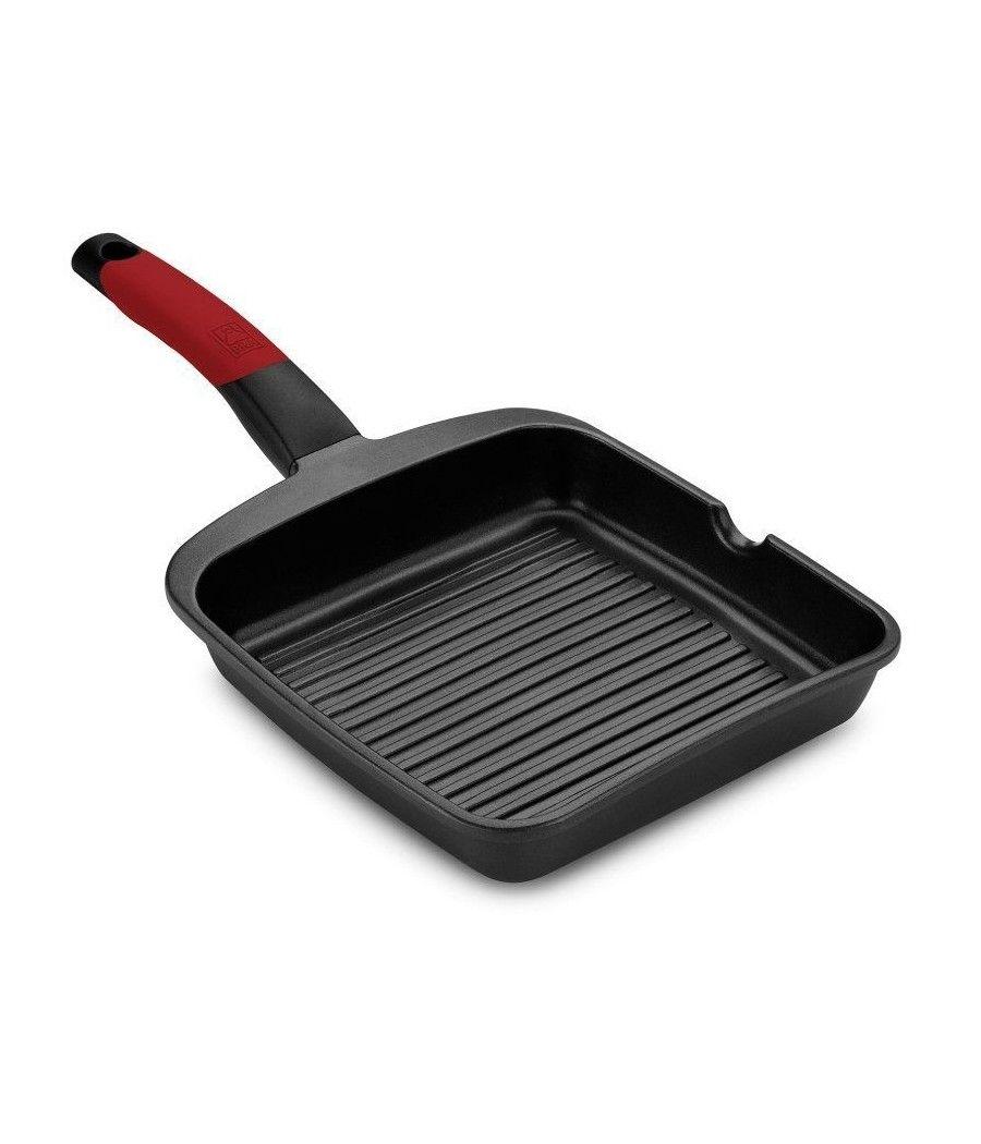 Grill bra premiere a411428/ ø28cm/ aluminio fundido/ apto para inducción