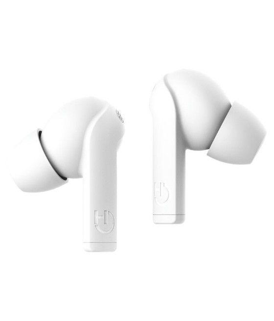 Auriculares Bluetooth Hiditec Fenix TWS con estuche de carga/ Autonomía 6h/ Blancos - Imagen 3