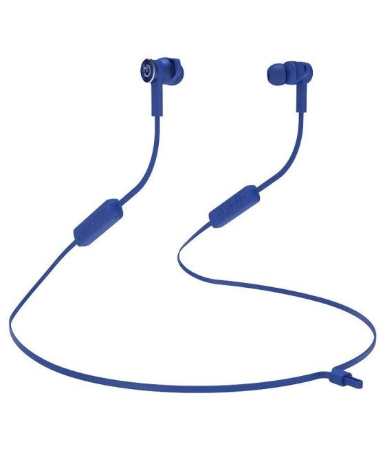 Auriculares inalámbricos intrauditivos hiditec aken int010002/ con micrófono/ bluetooth/ azules