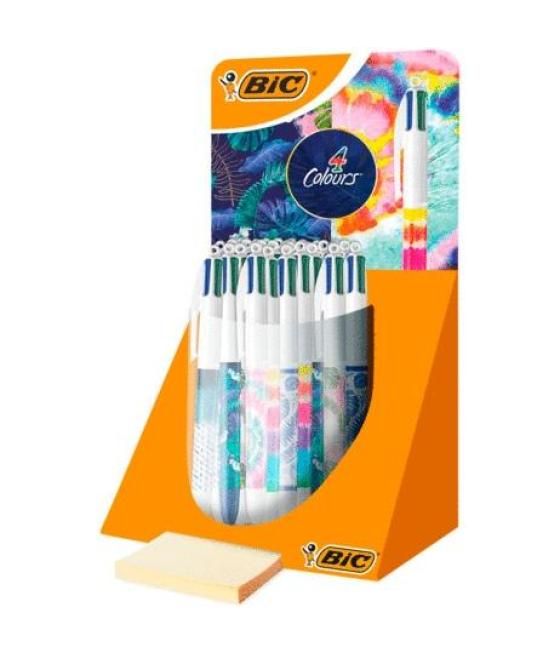 Bic bolígrafo 4 colores decors expositor 30 c/surtidos