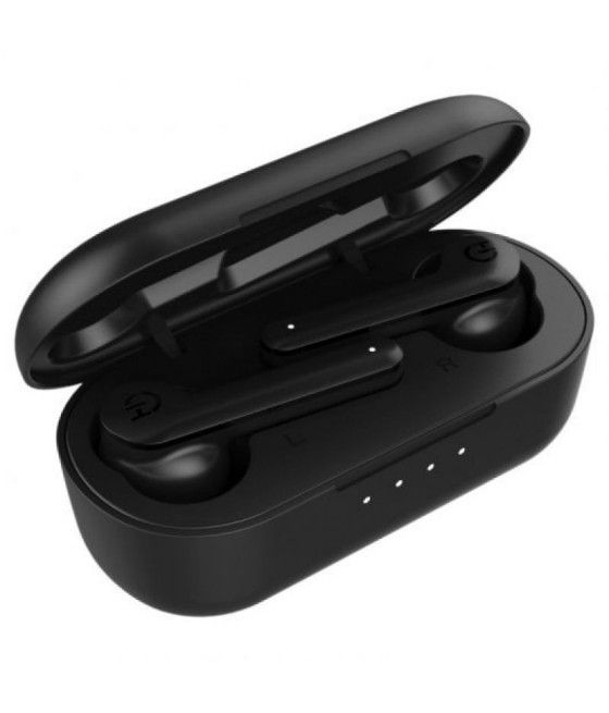 Auriculares Bluetooth Hiditec Vesta con estuche de carga/ Autonomía 8h/ Negros - Imagen 4