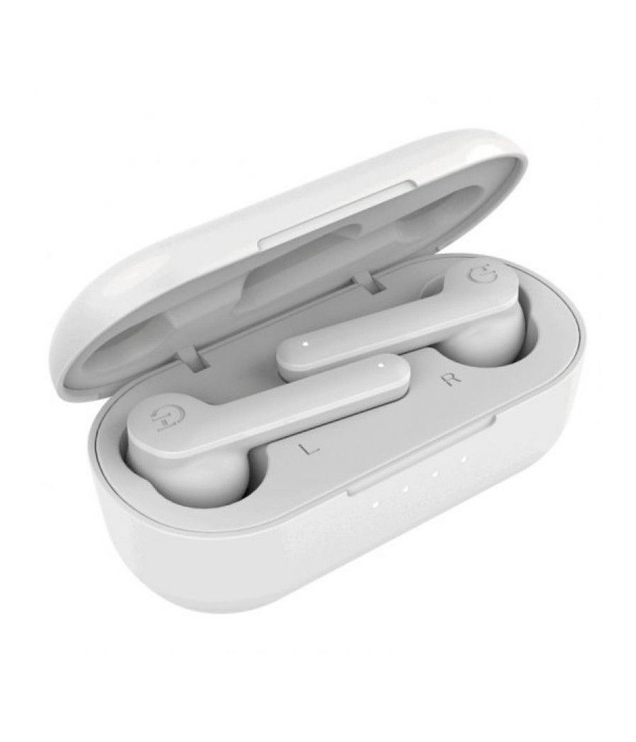 Auriculares Bluetooth Hiditec Vesta con estuche de carga/ Autonomía 8h/ Blancos - Imagen 4