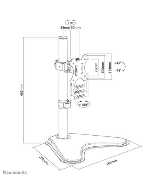 Neomounts by Newstar soporte de escritorio