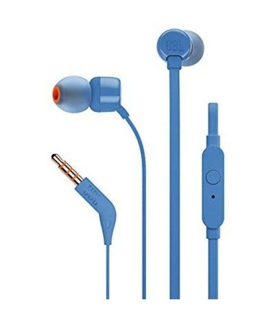 Auriculares Intrauditivos JBL T110/ con Micrófono/ Jack 3.5/ Azules - Imagen 4
