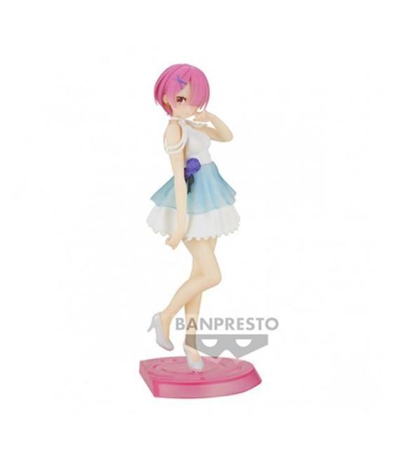 Figura banpresto re: zero starting life in another world serenus couture ram