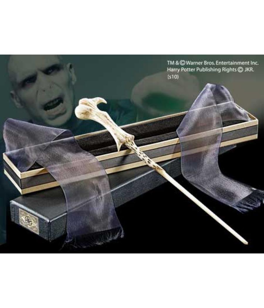 Replica the noble collection harry potter varita de lord voldemort en caja de olivander