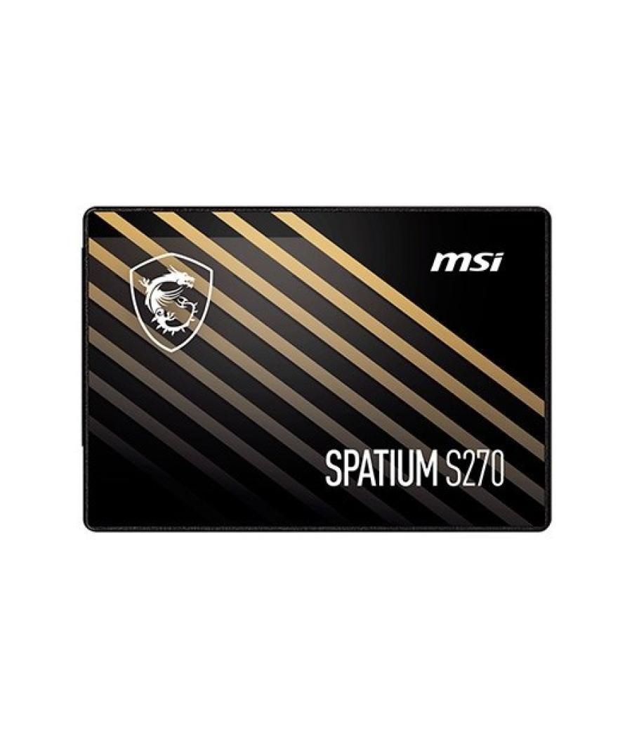 Disco duro 2.5 ssd 960gb sata3 msi spatium s270