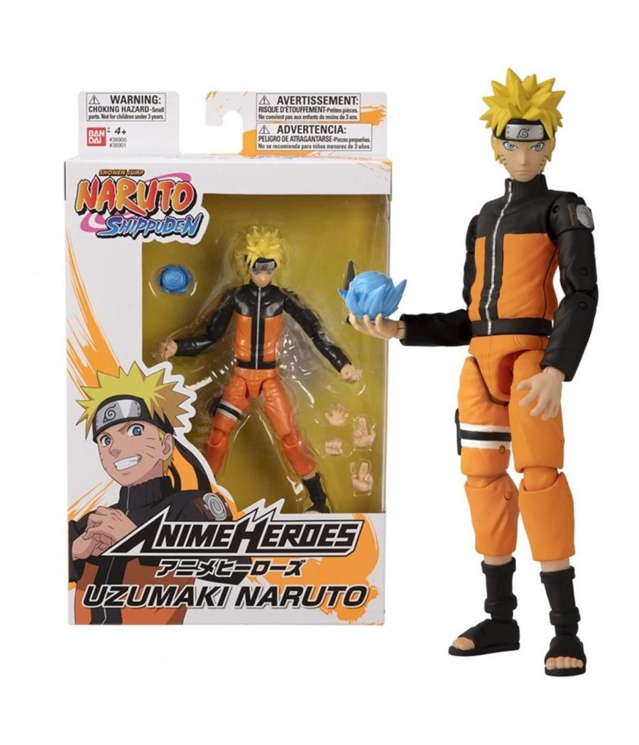 Figura bandai anime heroes naruto - naruto