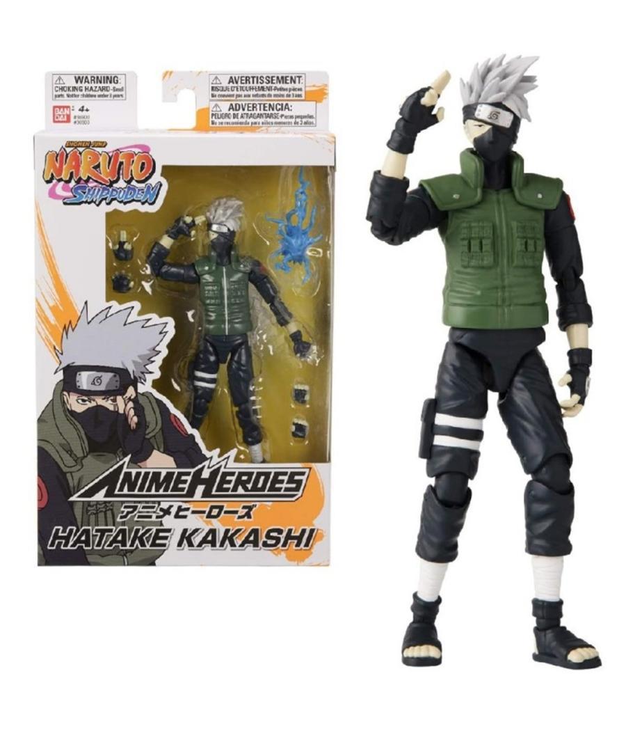 Figura bandai anime heroes naruto hatake kakashi