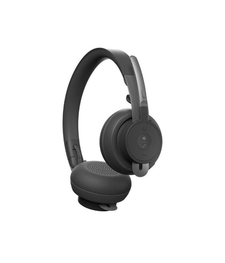 Auriculares Inalámbricos Logitech Zone Wireless MSFT/ con Micrófono/ Bluetooth/ USB/ Negros - Imagen 2