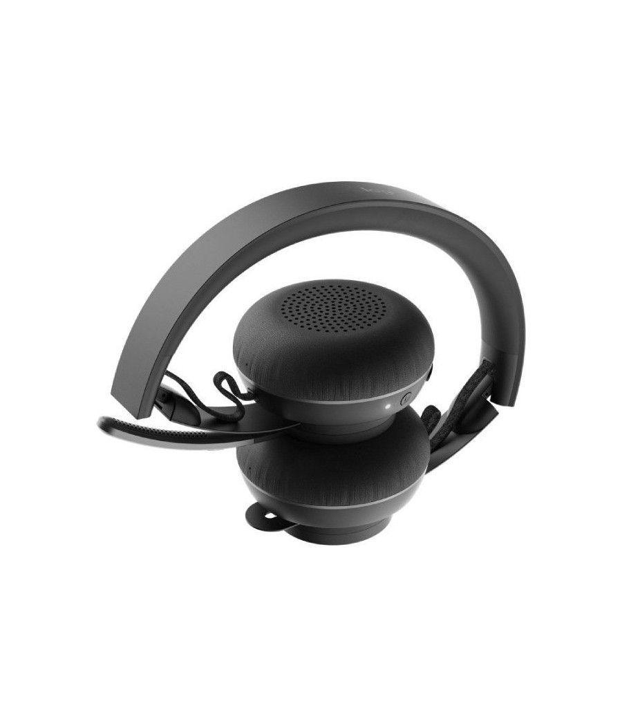 Auriculares Inalámbricos Logitech Zone Wireless MSFT/ con Micrófono/ Bluetooth/ USB/ Negros - Imagen 4