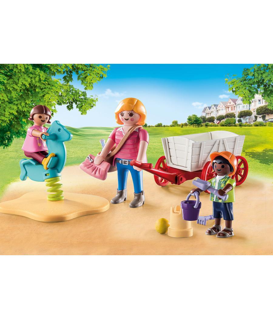 Playmobil starter pack educadora con carrito