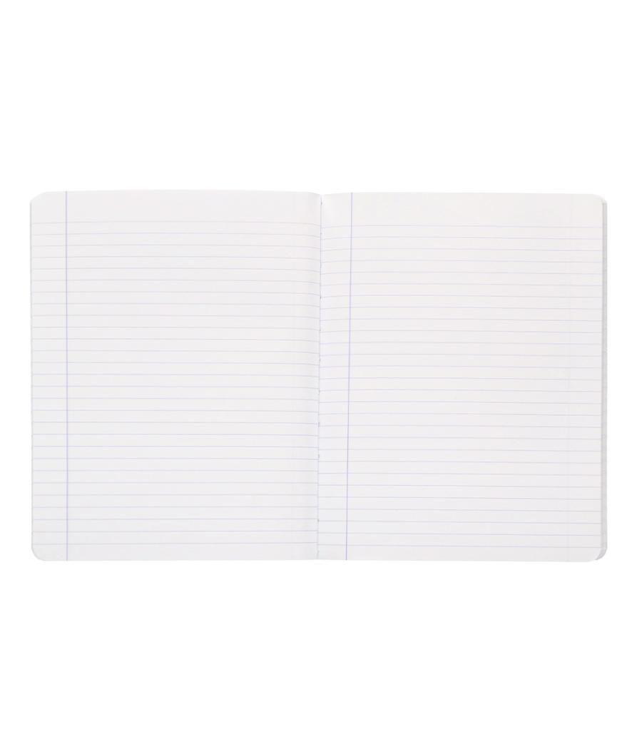 Libreta liderpapel antartik a5+ plus cosida 48 hojas 90g/m2 rayado horizontal con margen 6 colores surtidos pack 12 unidades