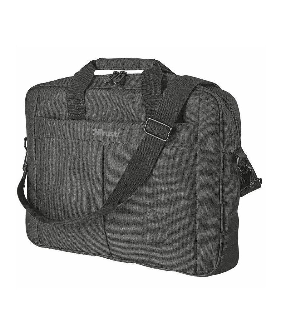 Maletín Trust Primo para Portátiles hasta 16'/ Negro - Imagen 1
