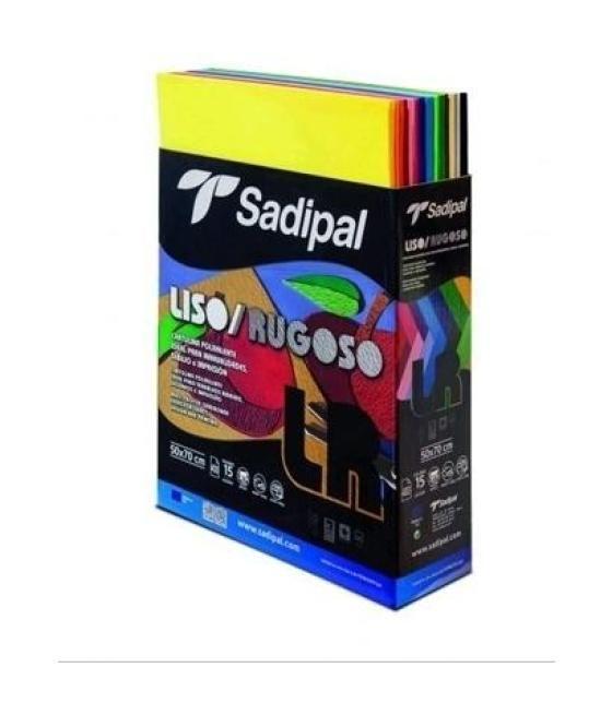 Sadipal cartulina lr 50x70cm 220gr azzurro pack 20 unidades